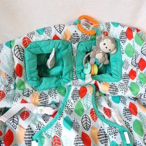 Bright Starts Cozy Cart 2 in 1 High Chair and shopping Cart Seat Cover